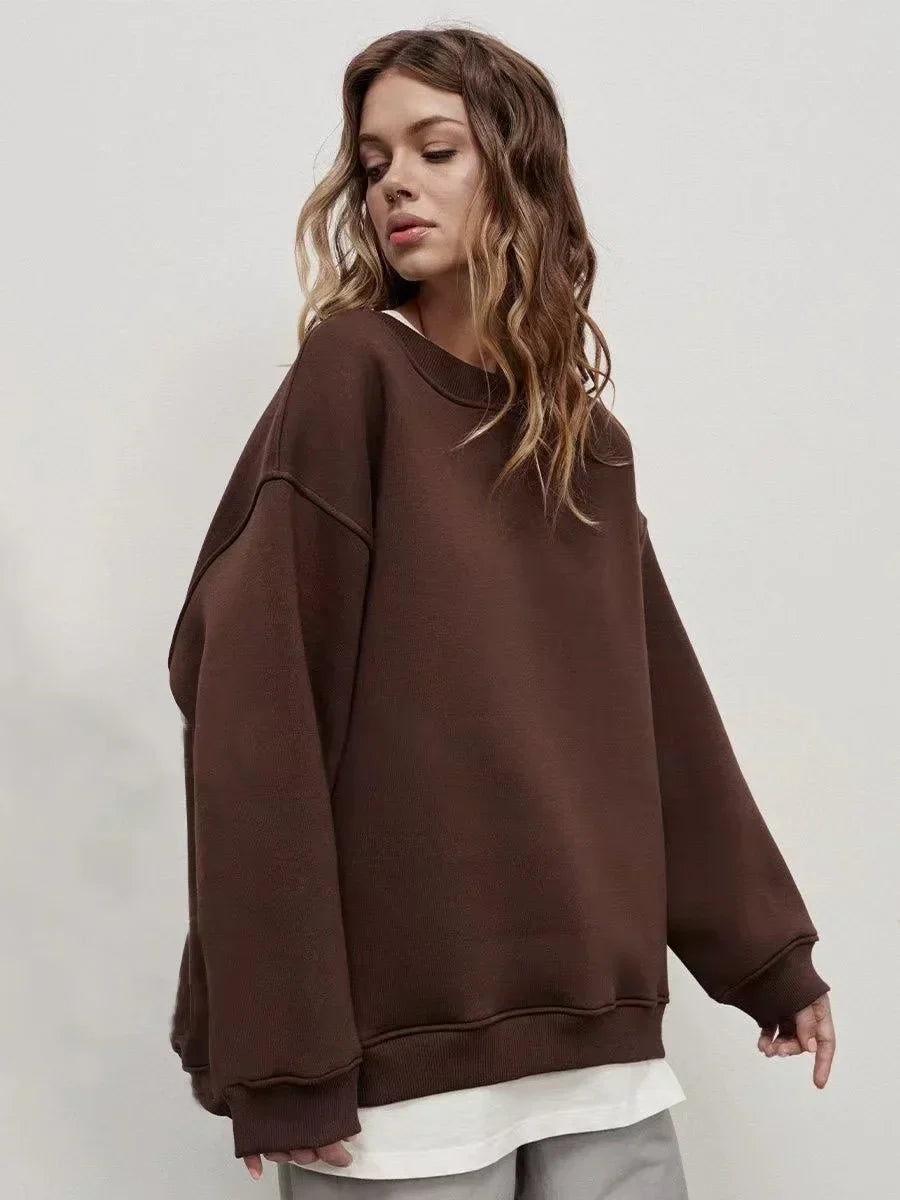 Lena – Schlichter Oversize Pullover Für Jeden Tag