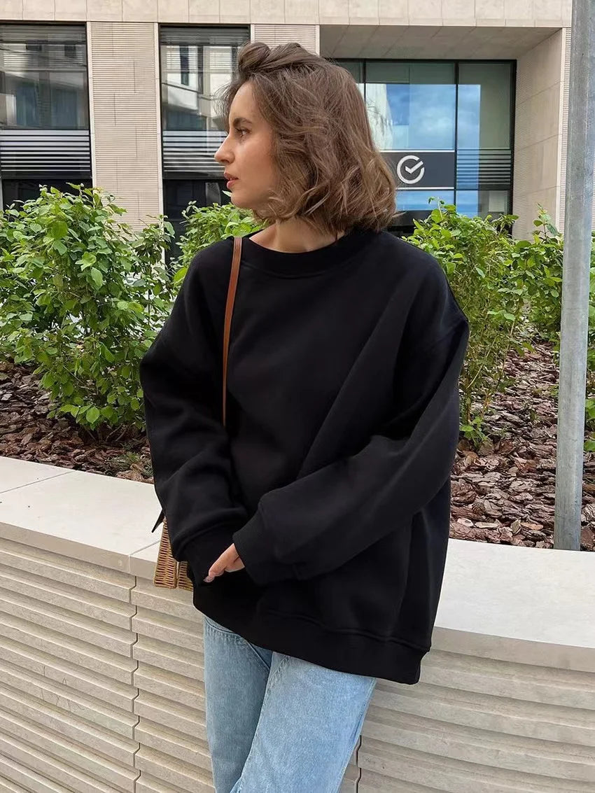 Lena – Schlichter Oversize Pullover Für Jeden Tag