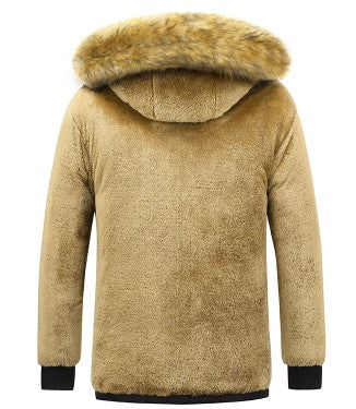 Burkard - Herren Winterparka mit abnehmbarer Kapuze