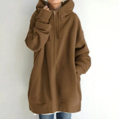Nikita - Damen Hoodie mit Reißverschluss für Herbst/Winter