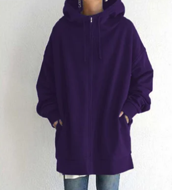 Nikita - Damen Hoodie mit Reißverschluss für Herbst/Winter