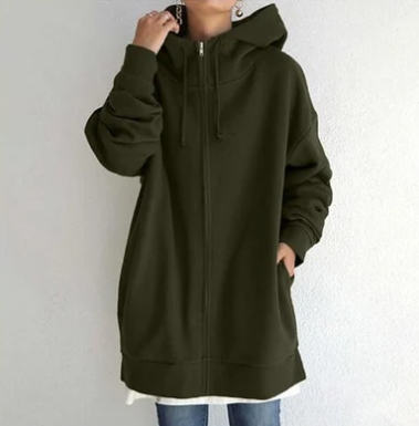 Nikita - Damen Hoodie mit Reißverschluss für Herbst/Winter
