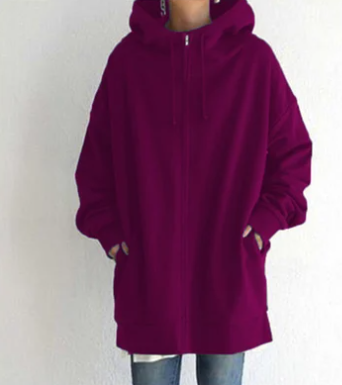 Nikita - Damen Hoodie mit Reißverschluss für Herbst/Winter