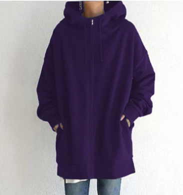 Nikita - Damen Hoodie mit Reißverschluss für Herbst/Winter