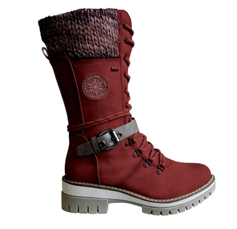Nerea - Bequeme Damenstiefel mit rutschfester Sohle
