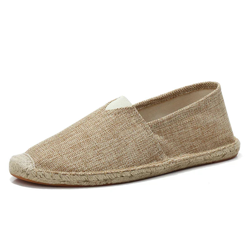 Sina - Espadrilles aus Hanf-Canvas Lässig und Bequem Braun 2