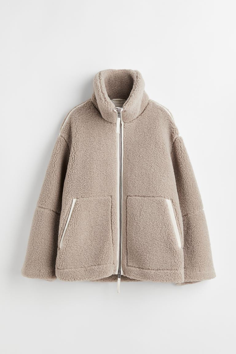 Maja – Warme Oversize-Jacke für Frauen