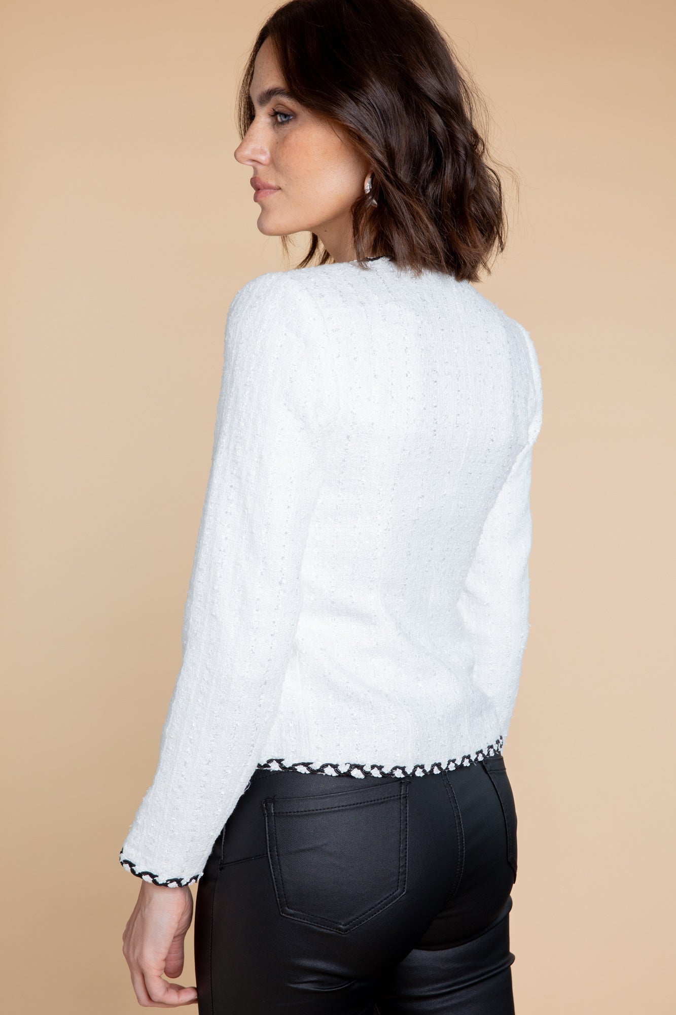 Felina - Daisy Delight Damen Jacke mit Bordüre