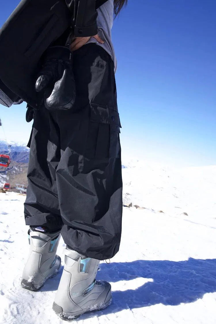 Viliam – Warme Herren Skihose für Outdoor Schwarz