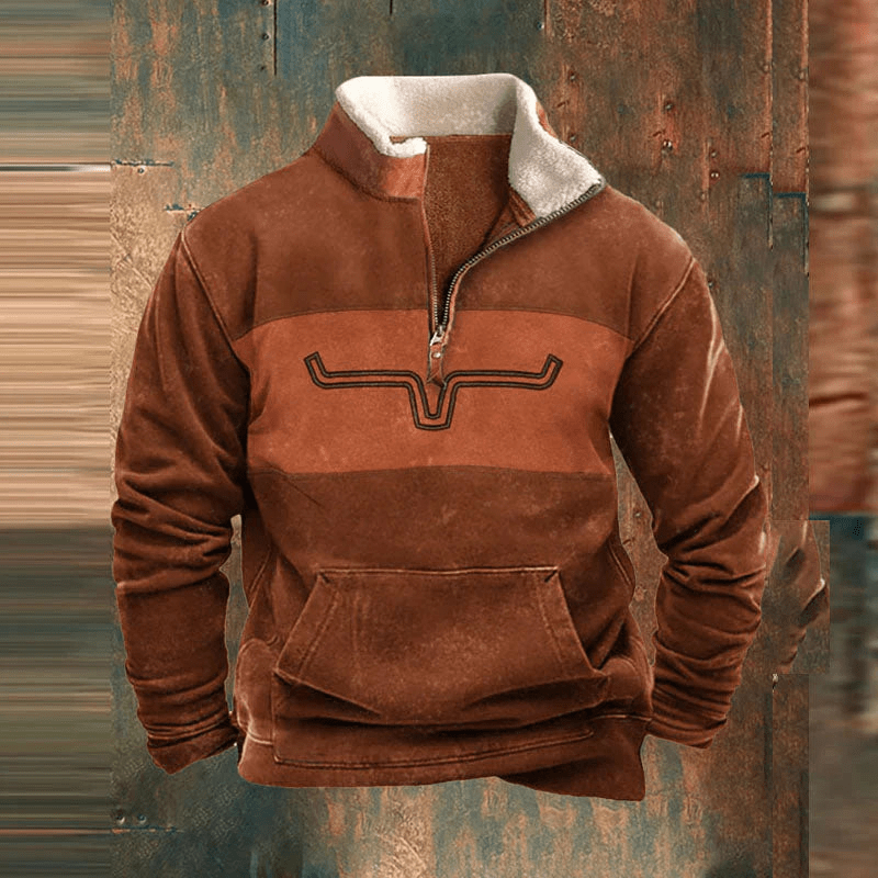 Linus – Pullover mit Reißverschluss für Herren
