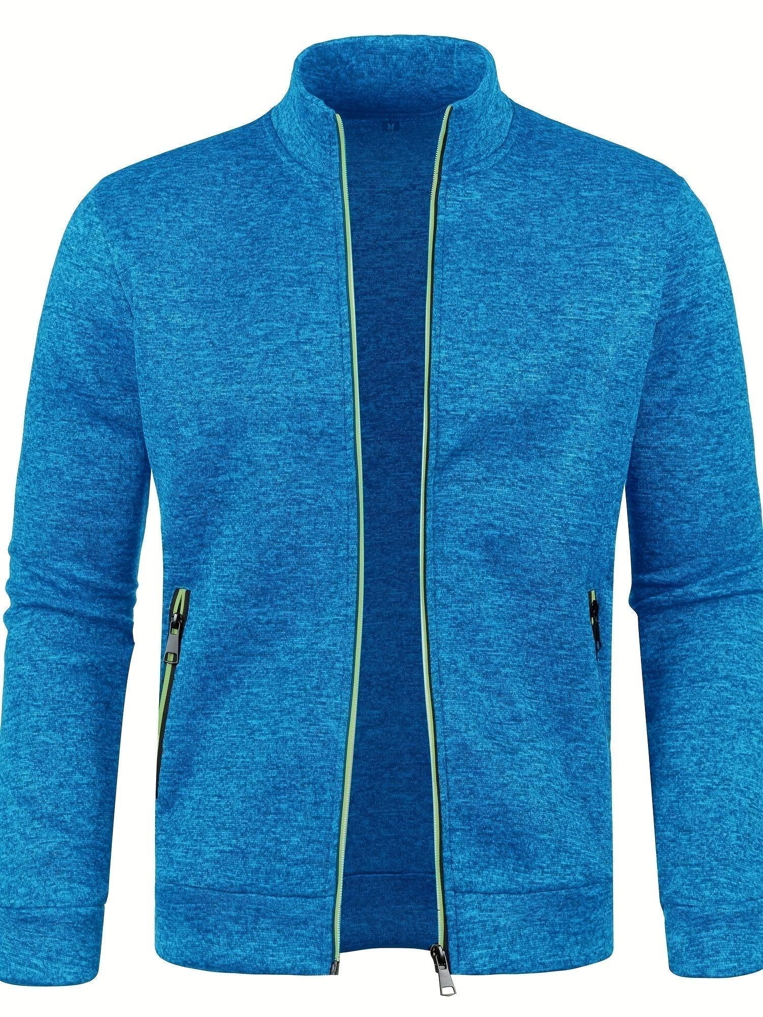 Volker – Sportliche Herren Jacke für Outdoor & Freizeit Blau