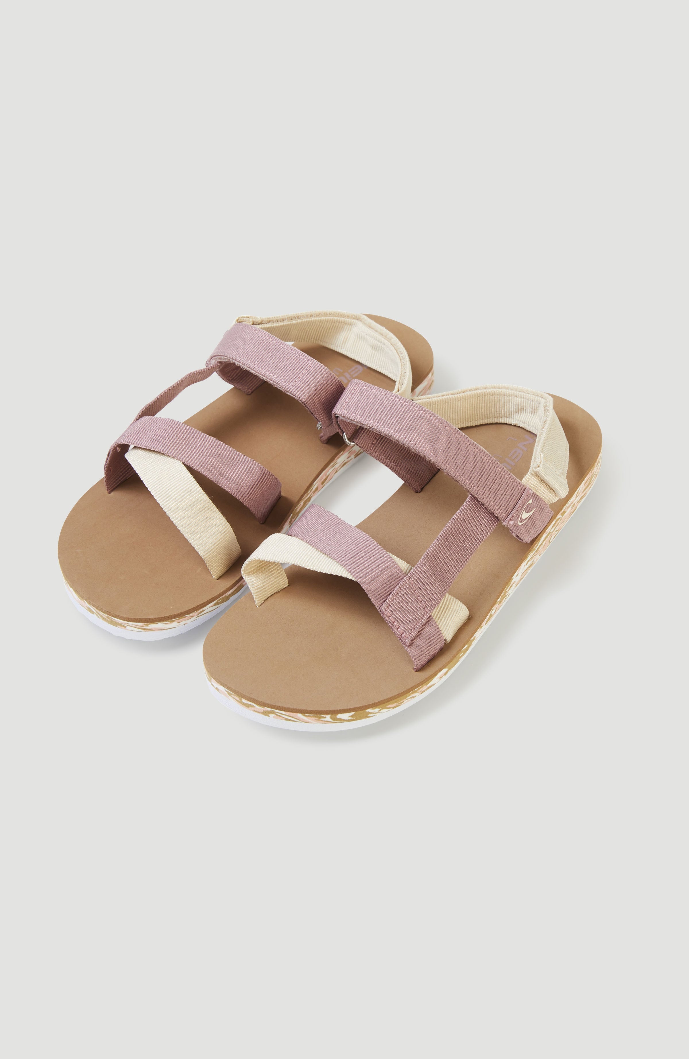 Yolanda - Ash-Rosa Block Sandalen
