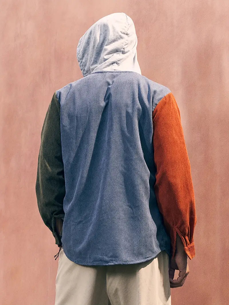 Hannes – Kapuzenpullover Mit Farb-Patch Für Männer
