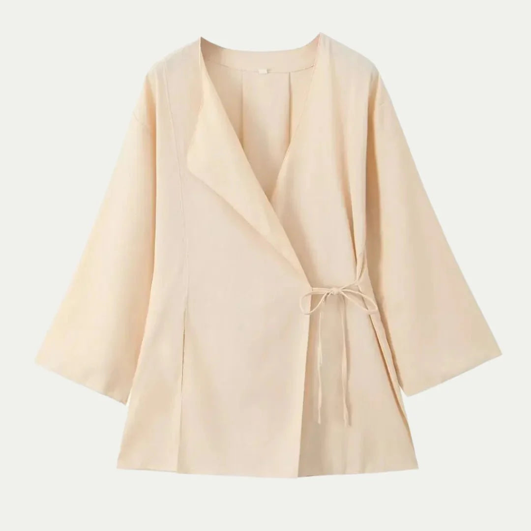 Cecilia – Kimono Set Damen Edler Stil Mit Hose