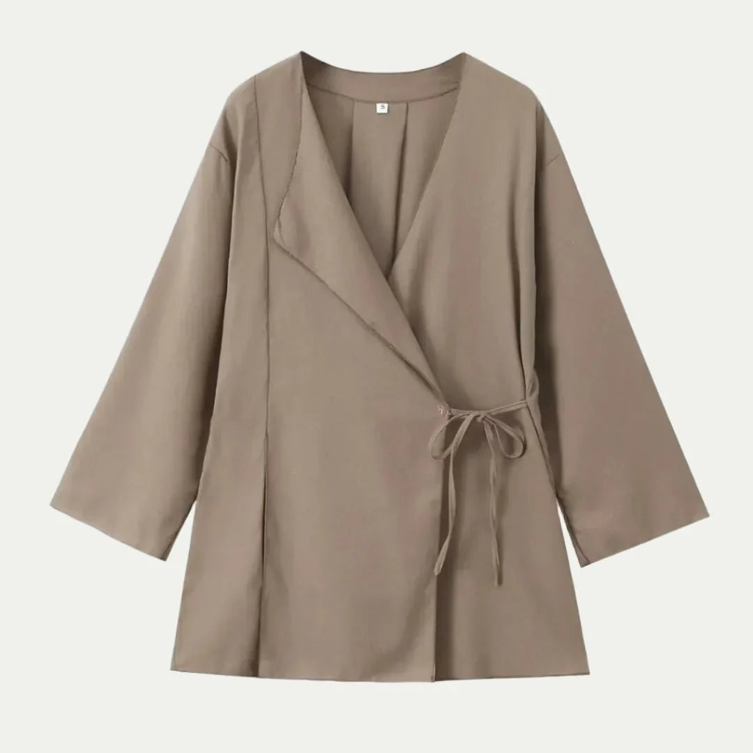 Cecilia – Kimono Set Damen Edler Stil Mit Hose