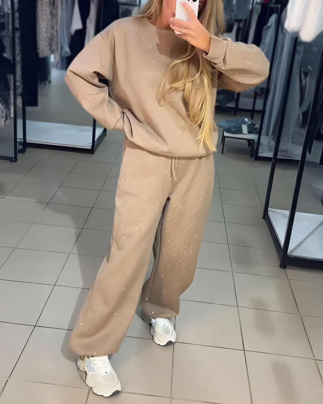 Felizitas - Elegantes Damen Diamant Schmuckset Glänzend