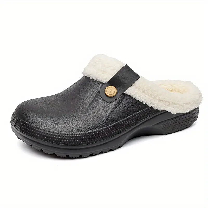 Svea – Unisex-Clogs mit Fleecefutter, warme, bequeme Sandale
