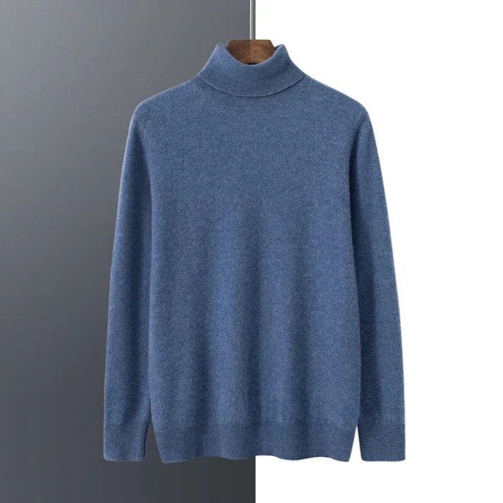 Kalle - Herren Kaschmir Rollkragenpullover Premium