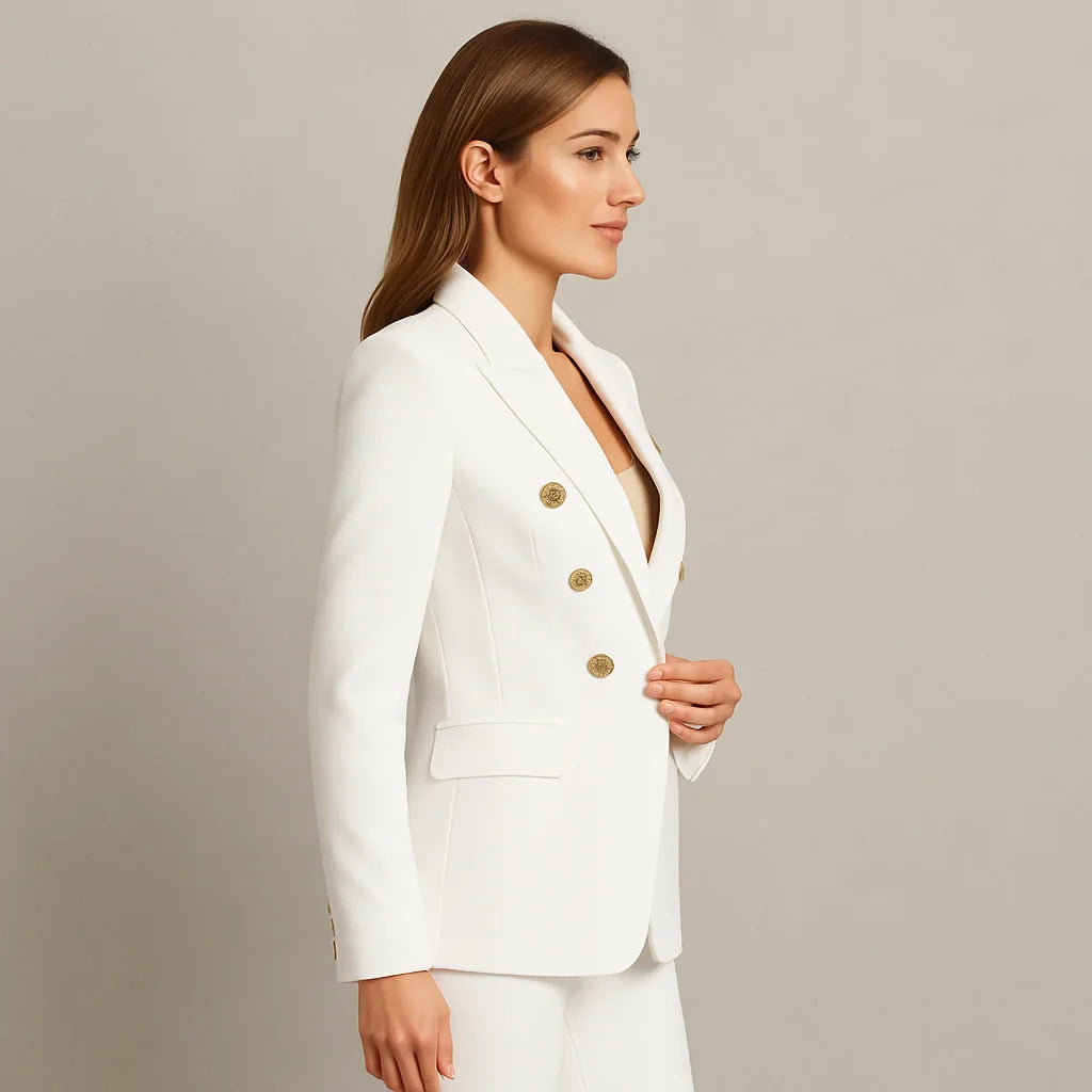 Ismena - Damen Anzug Set mit Slim Fit Blazer & Hose