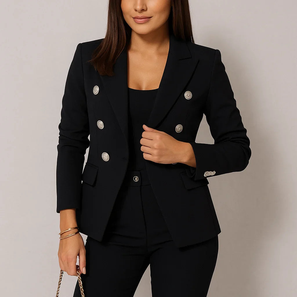 Ismena - Damen Anzug Set mit Slim Fit Blazer & Hose