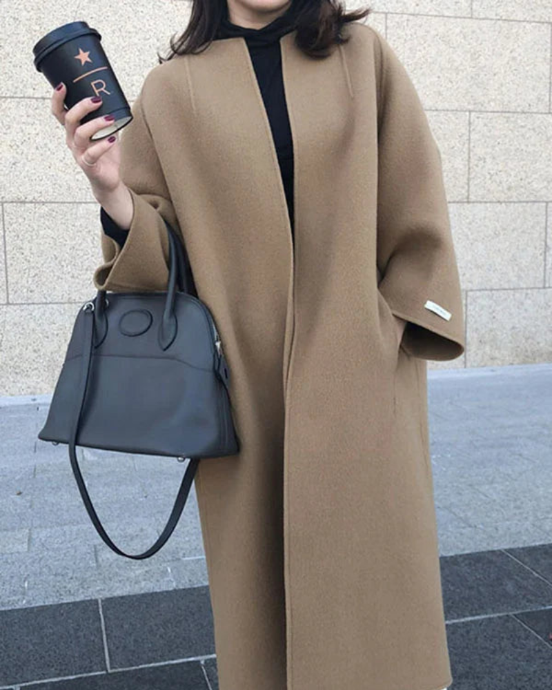 Celia – Trenchcoat Damen, Lange Jacke