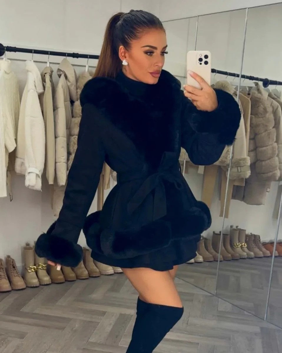 Kristin – Exklusiver Damenmantel Elegant Winter