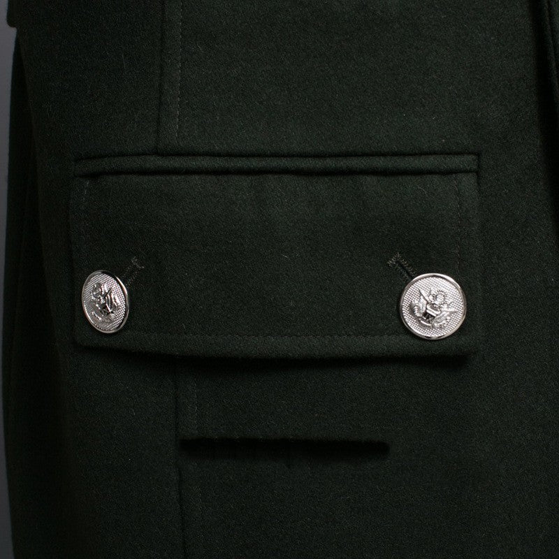 Kjell - Eleganter Herren Mantel im Military Stil