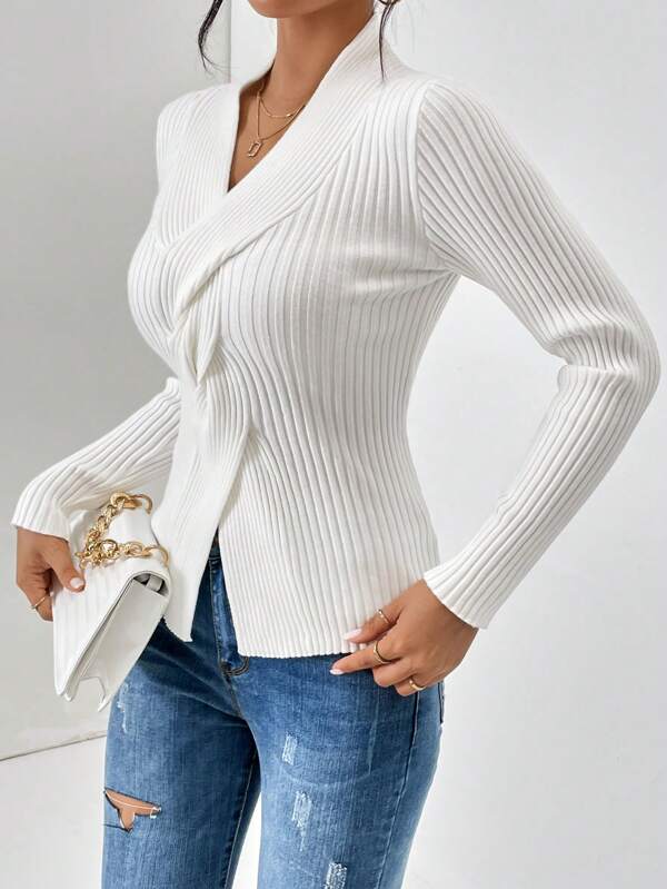 Pauline – Bequemes Winter-Top mit figurbetontem Schnitt