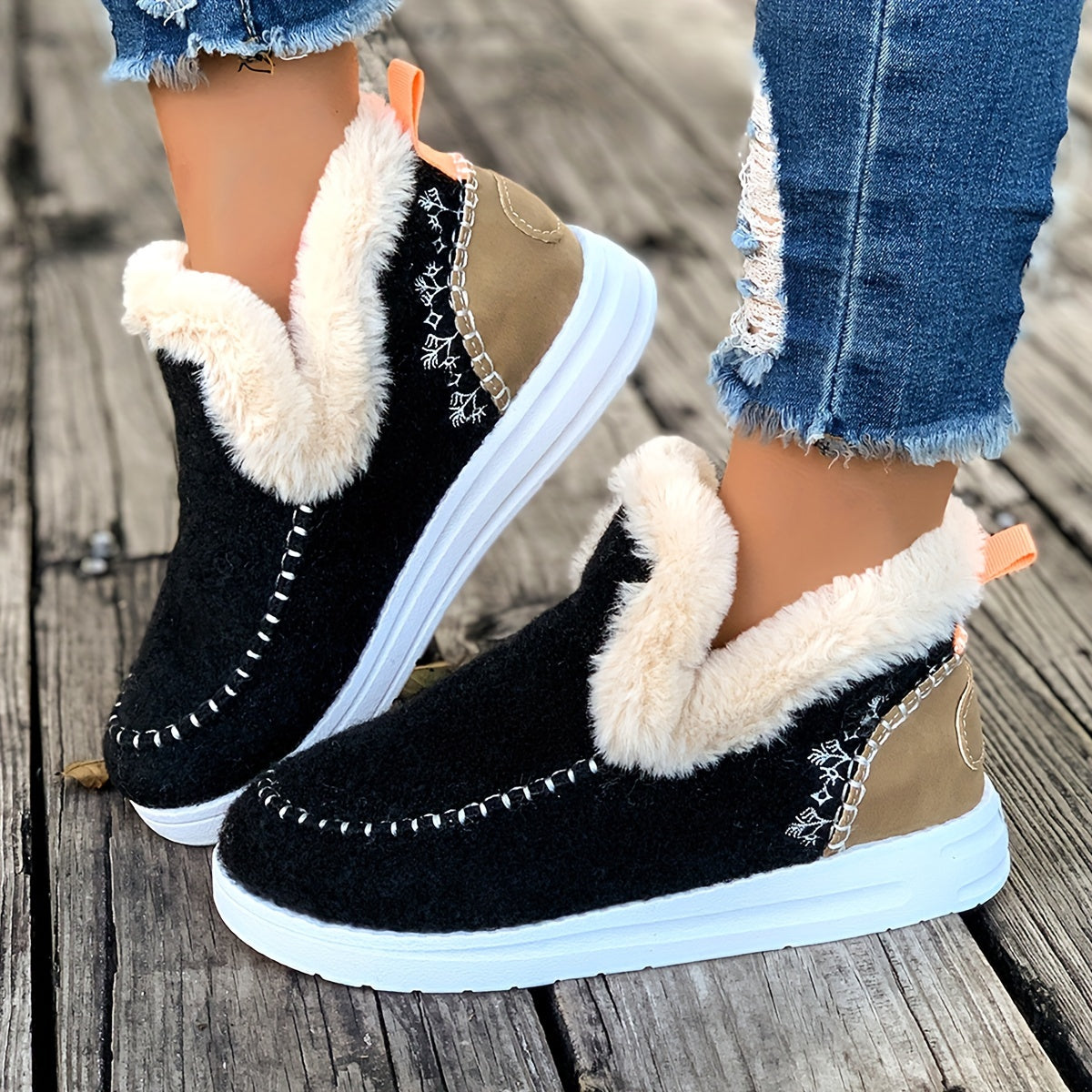 Gerda – Kuschelige Winterpantoffeln Damen Bequem