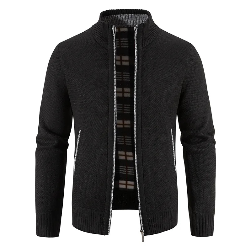 Oliver – Trachten-Strickjacke mit Reißverschluss