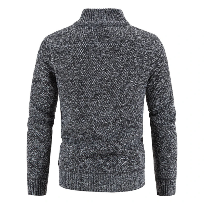Oliver – Trachten-Strickjacke mit Reißverschluss