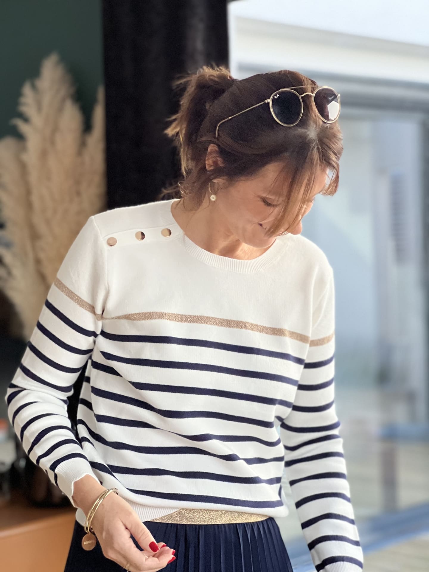 Delia – Matrosenpullover