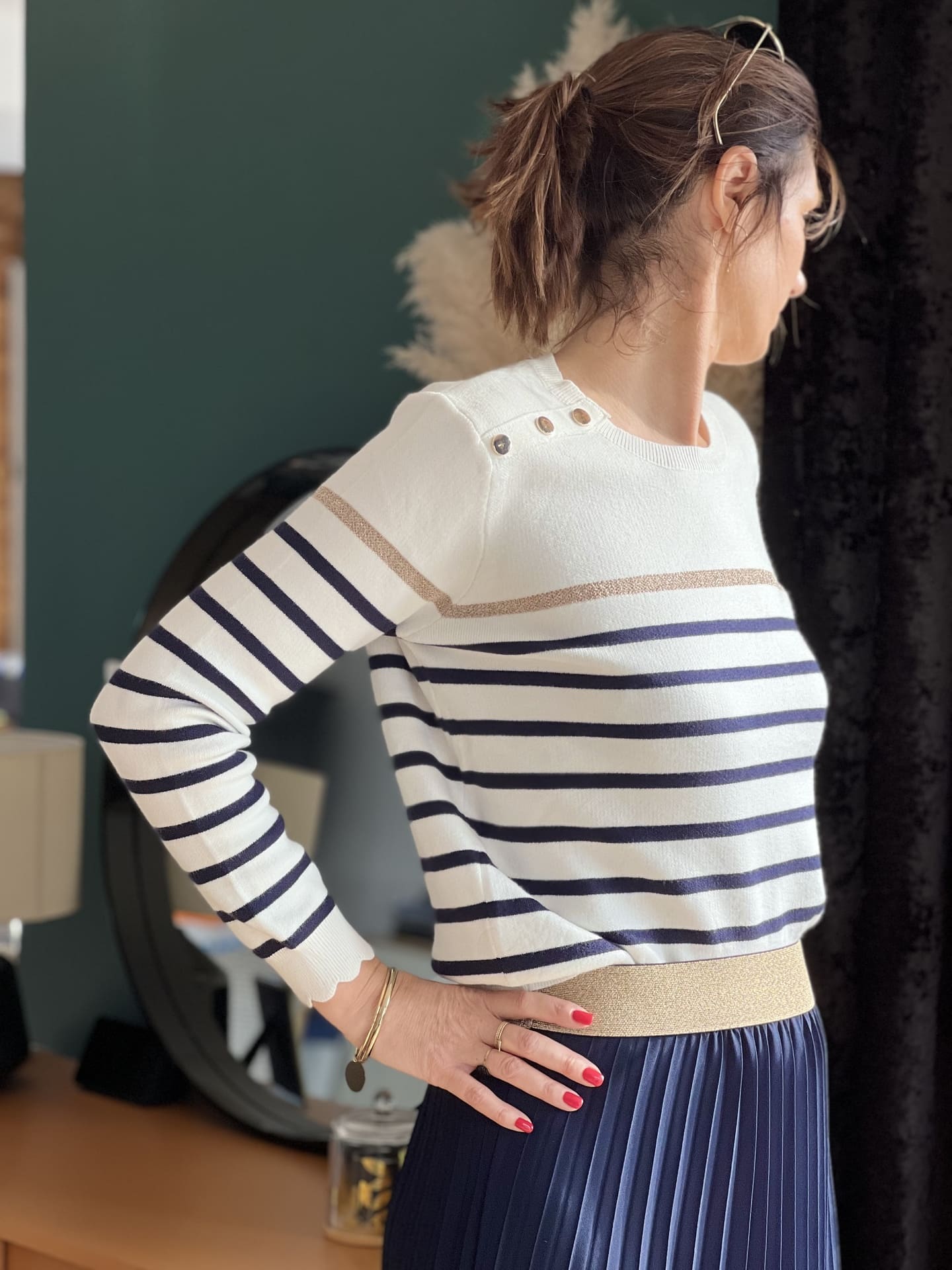Delia – Matrosenpullover