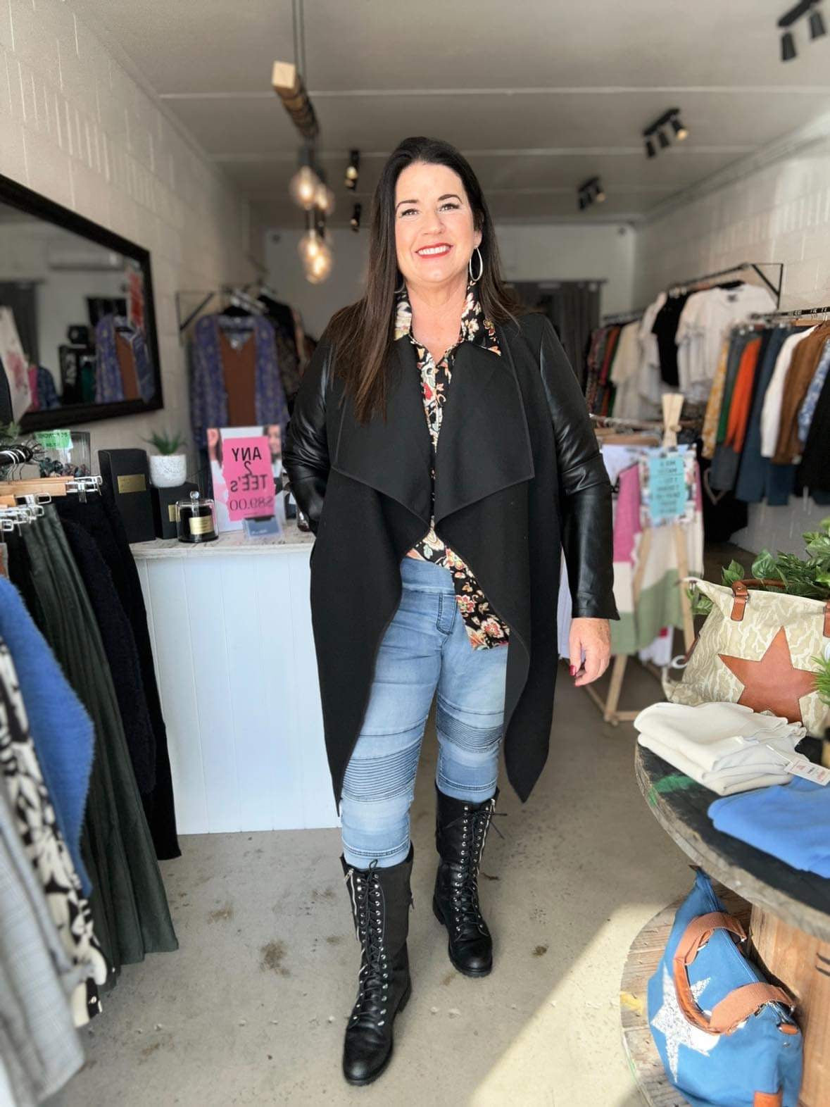 Erna - Damen Modejacke Stylisch Modern und Bequem