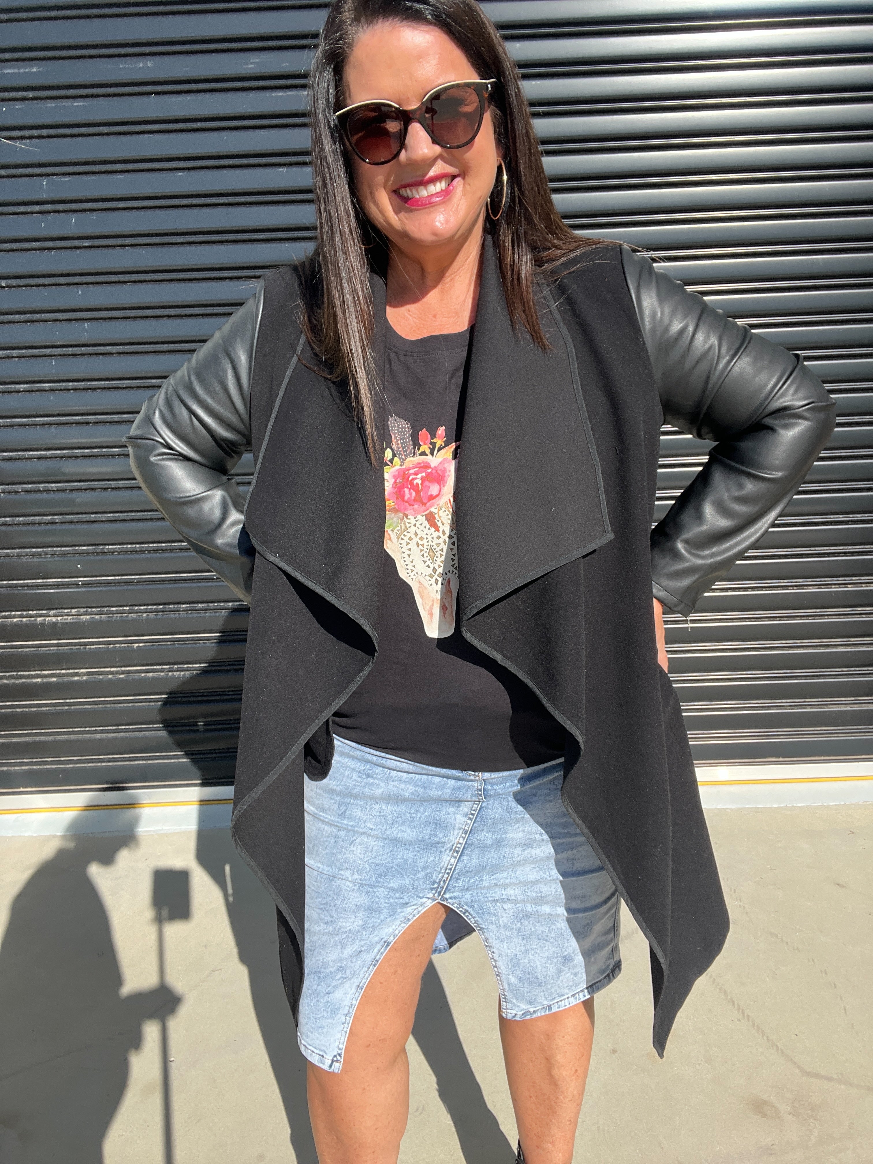 Erna - Damen Modejacke Stylisch Modern und Bequem