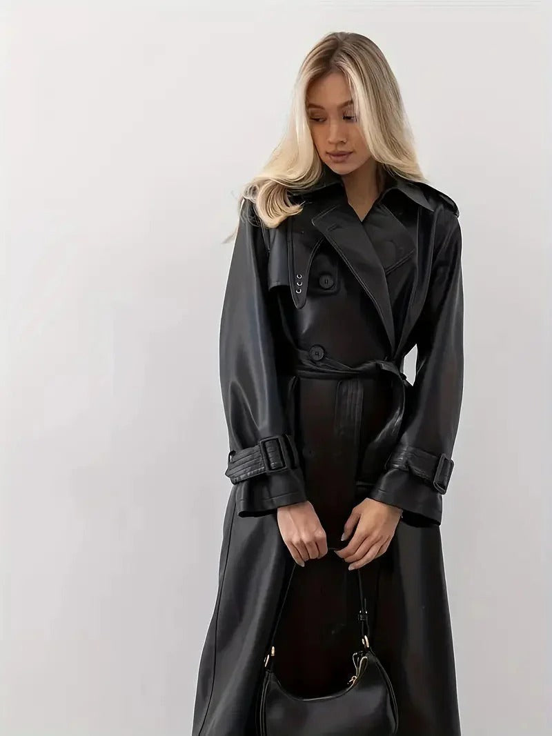 Hermina – Eleganter Damen Trenchcoat Modern Stilvoll