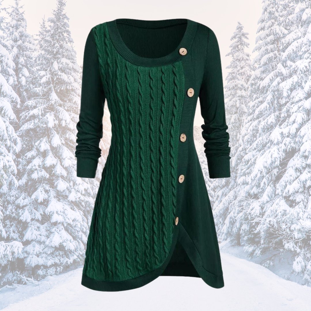 Edda – Warmes und elegantes Pulloverkleid