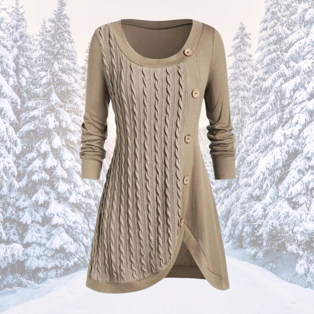 Edda – Warmes und elegantes Pulloverkleid