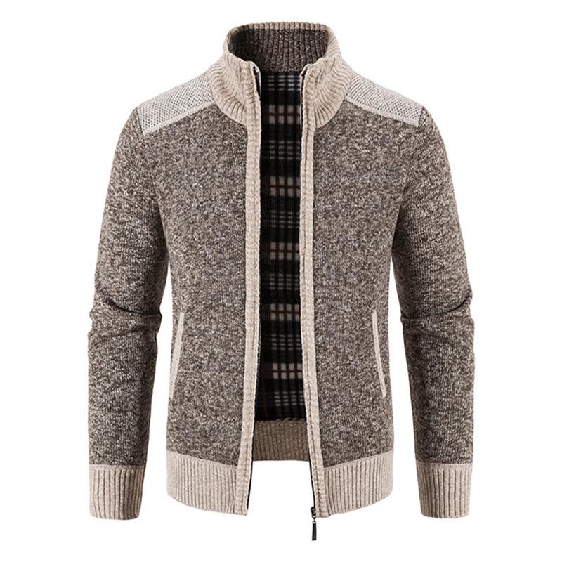 Ingo – Stylische Strickjacke Herren Mit Rippstruktur