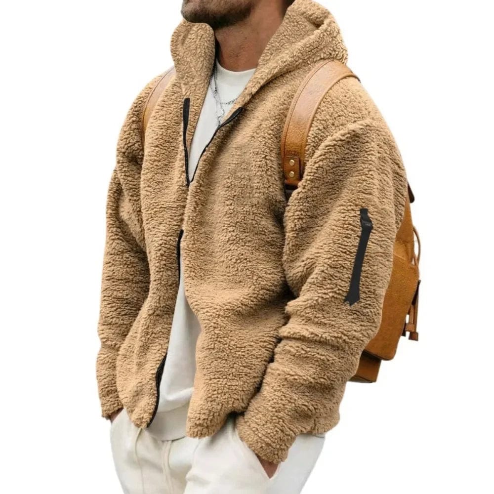 Lennox - Stylische Fleecejacke Herren Winter