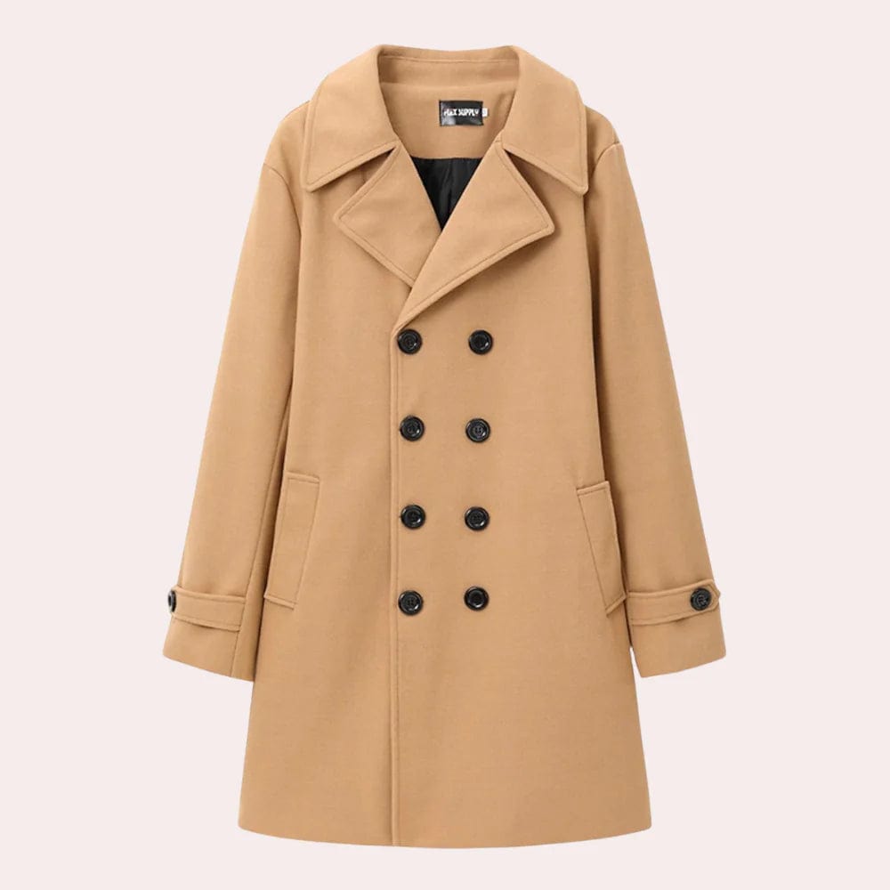 Lian - Eleganter Wollmantel Herren Winter