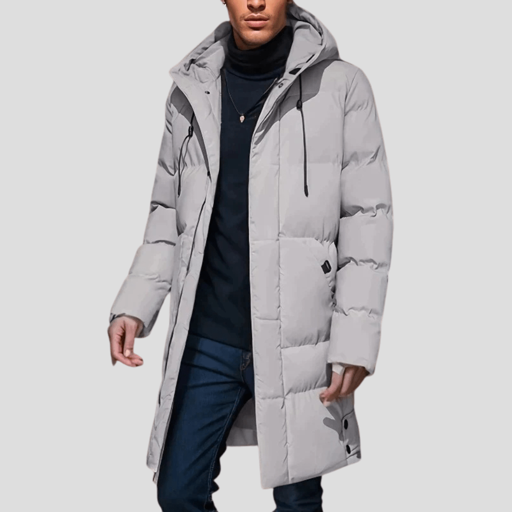 Lex - Eleganter Herrenparka Lang Wasserabweisend Winter