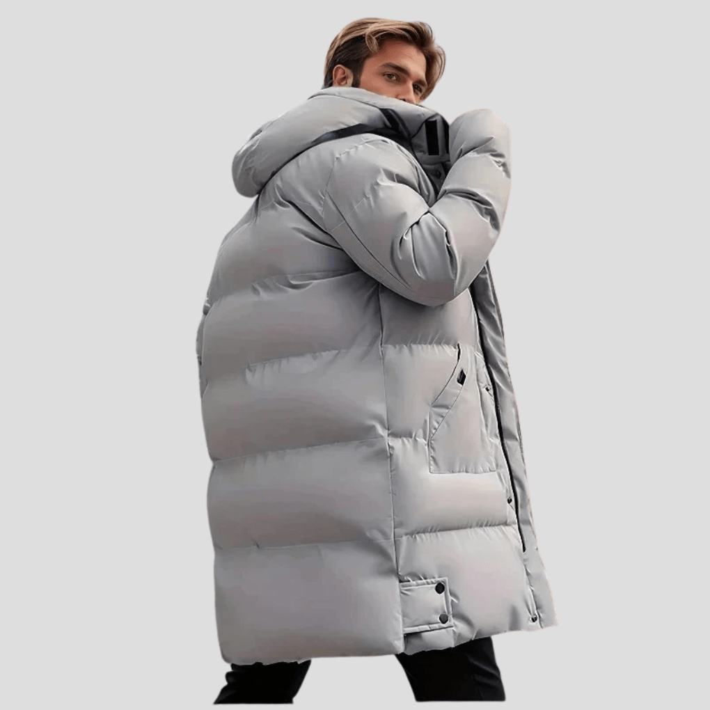 Lex - Eleganter Herrenparka Lang Wasserabweisend Winter