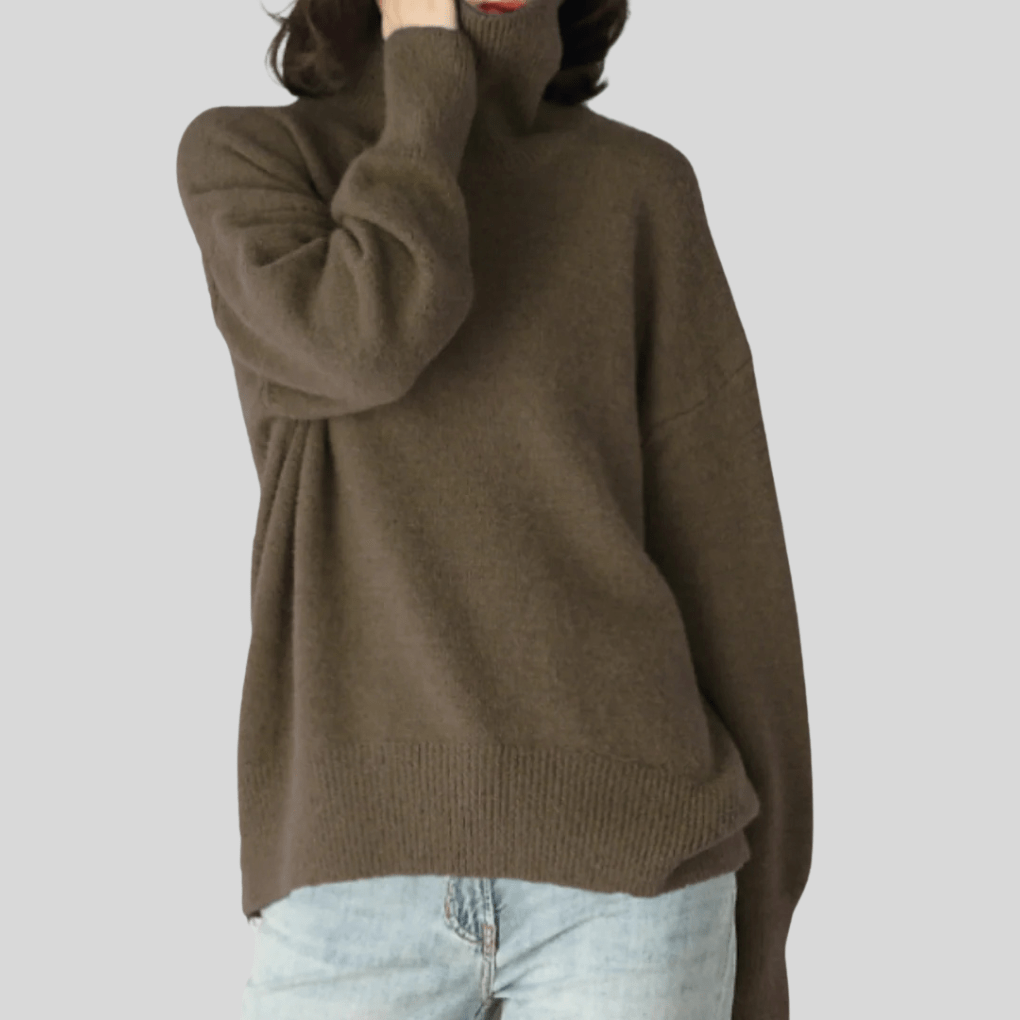 Larissa - Eleganter Damenpullover Baumwolle Winter