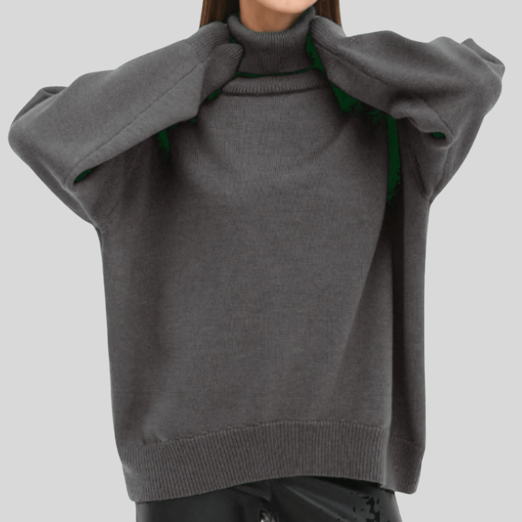 Larissa - Eleganter Damenpullover Baumwolle Winter