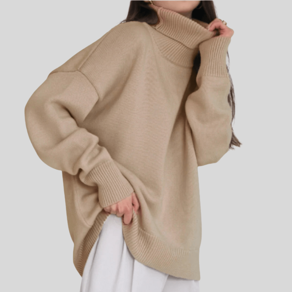 Larissa - Eleganter Damenpullover Baumwolle Winter