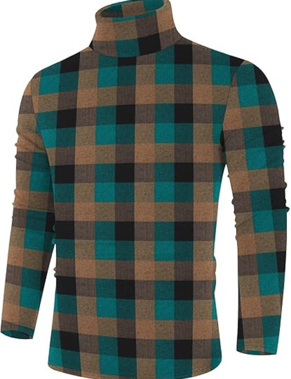 Vincent – Schwarzer Rollkragenpullover Für Herren