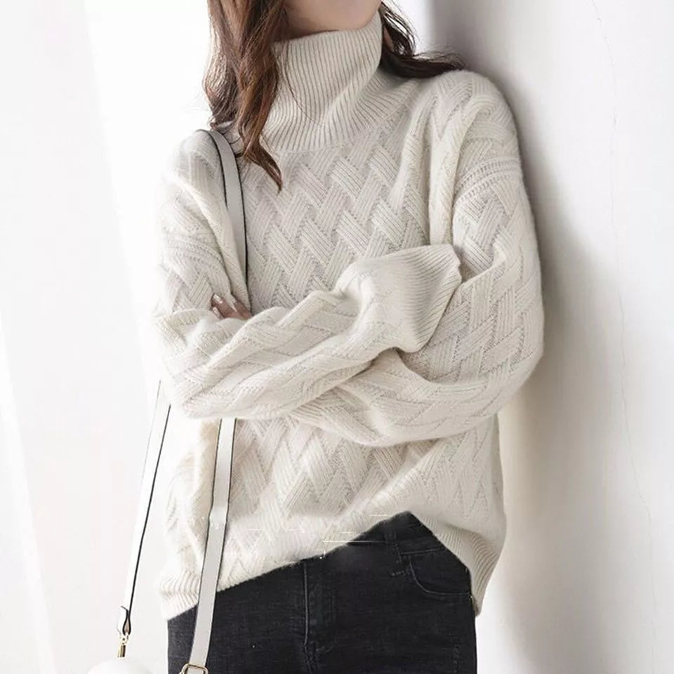 Palmira - Eleganter Damen Kaschmir Pullover