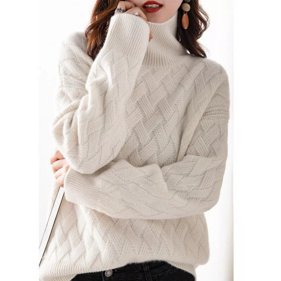 Palmira - Eleganter Damen Kaschmir Pullover