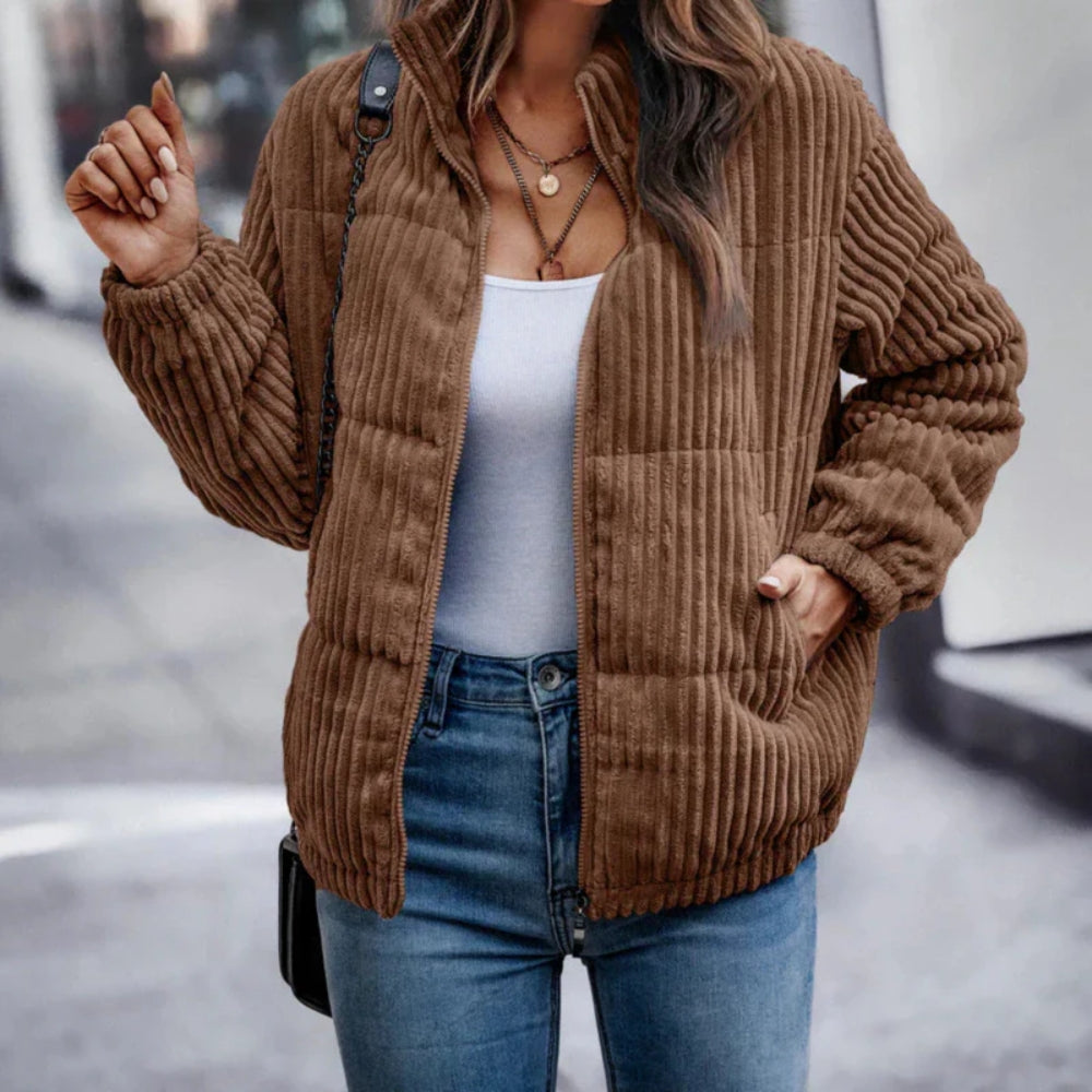 Elora - Wetterfeste Winterjacke Damen Mit Kapuze & Stil